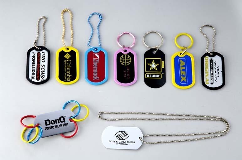Aluminium stamped dog tag image
