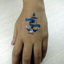 Temorary tattoo 50x50mm with custom print