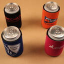 Custom neoprene can coolers 33cl — printed sleeves for cold drinks all summer