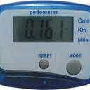 Pedometer for counting steps with custom print image