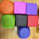 PU foam dice in stock colours