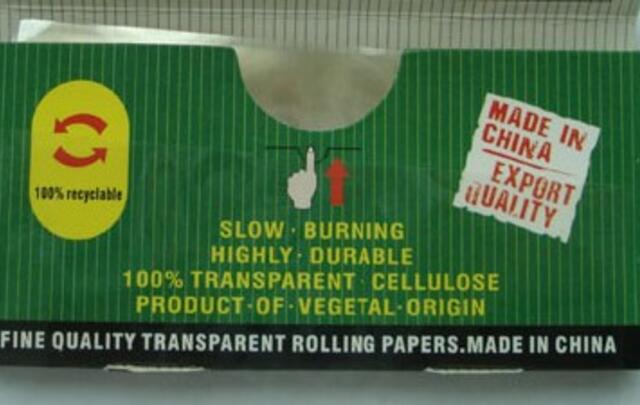 Transparent rolling paper Extra Long (110x36mm) image