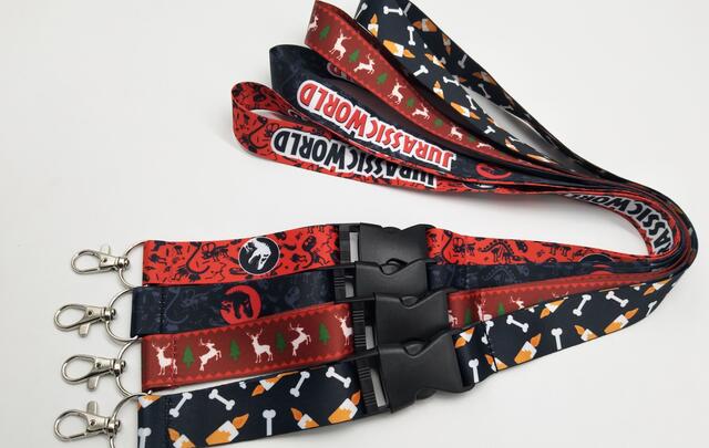 Detachable full colour lanyards 2cm wide  image