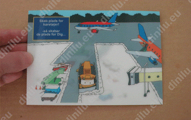 Lenticular postcard, 10.5x14.8cm (A6)  image