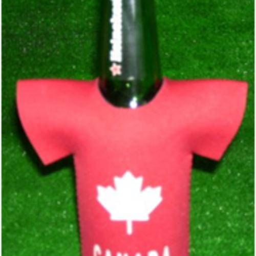 Bottle sleeve with your custom print image