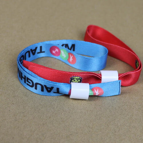 Woven festival wristbands 15mm wide Woven festival wristbands 15mm wide image